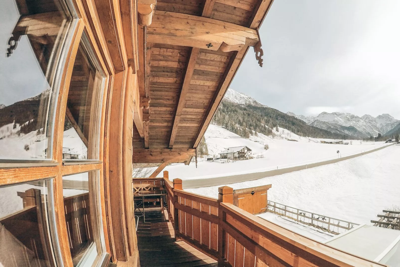 Ferienwohnung mit perfekter Lage-Balcon-terrasse