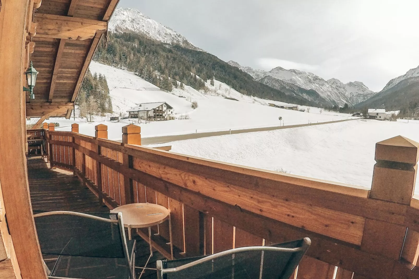 Ferienwohnung mit perfekter Lage-Balcon-terrasse