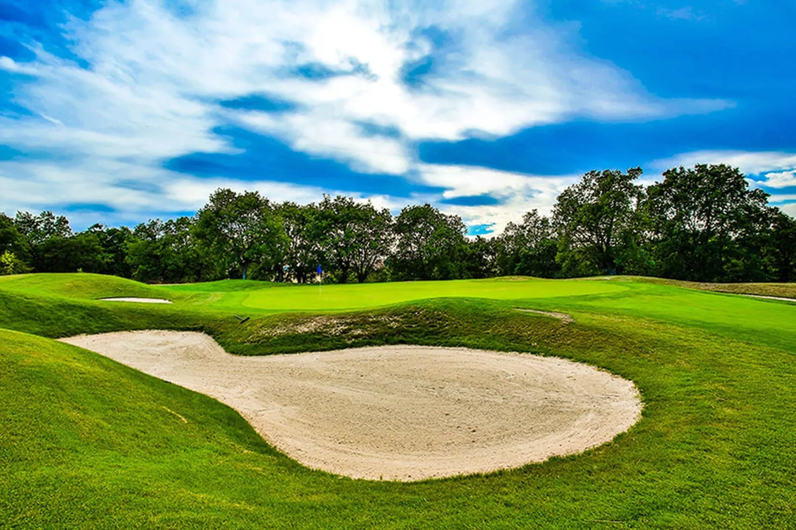 Cirueña Campo de Golf-Gebiete Sommer 1 km