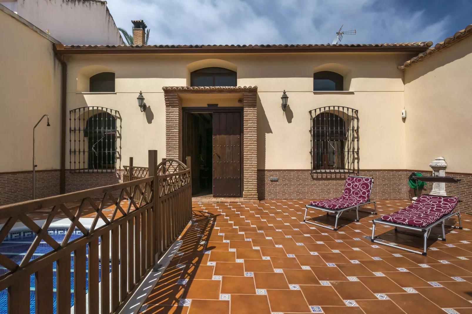 Casa turística Santa Fe-Terrassenbalkon