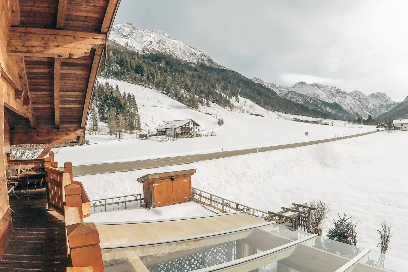 Ferienwohnung mit perfekter Lage-Balcon-terrasse