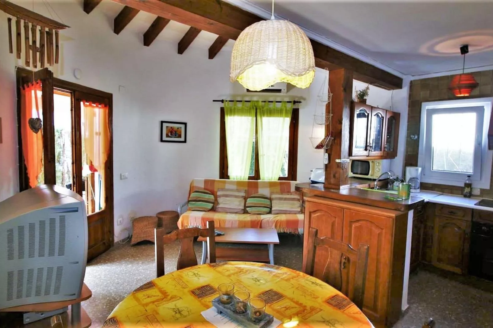 Bungalow Viña Larga-Wohnzimmer