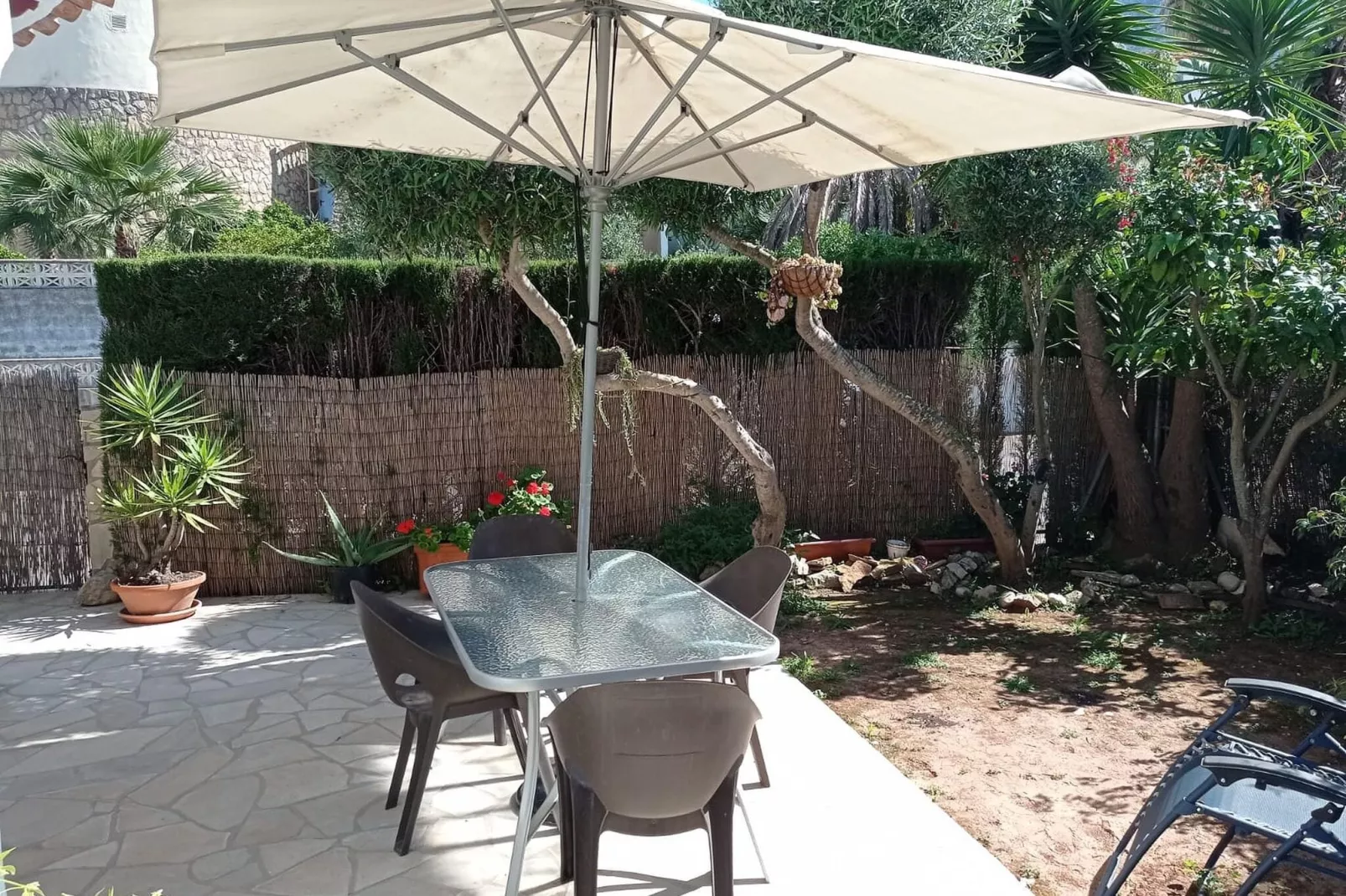Bungalow Viña Larga-Terrassenbalkon