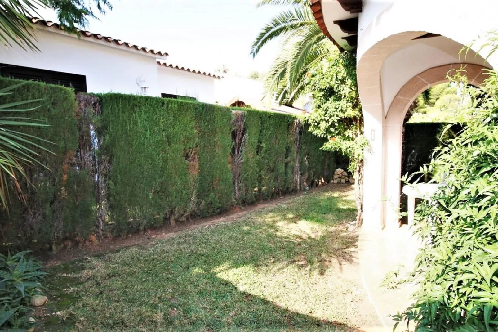 Bungalow Viña Larga-Gärten Sommer