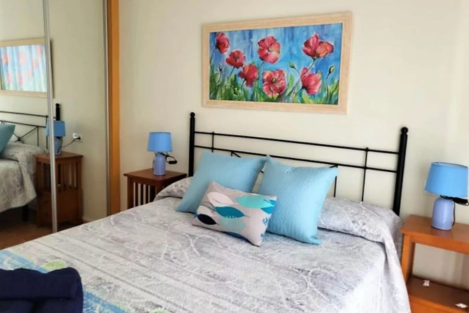 Ático con piscina privada-Bedroom