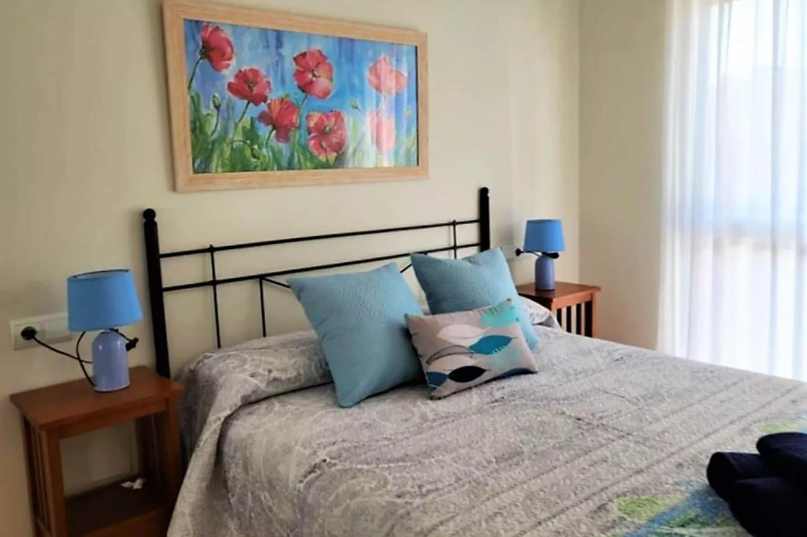 Ático con piscina privada-Bedroom