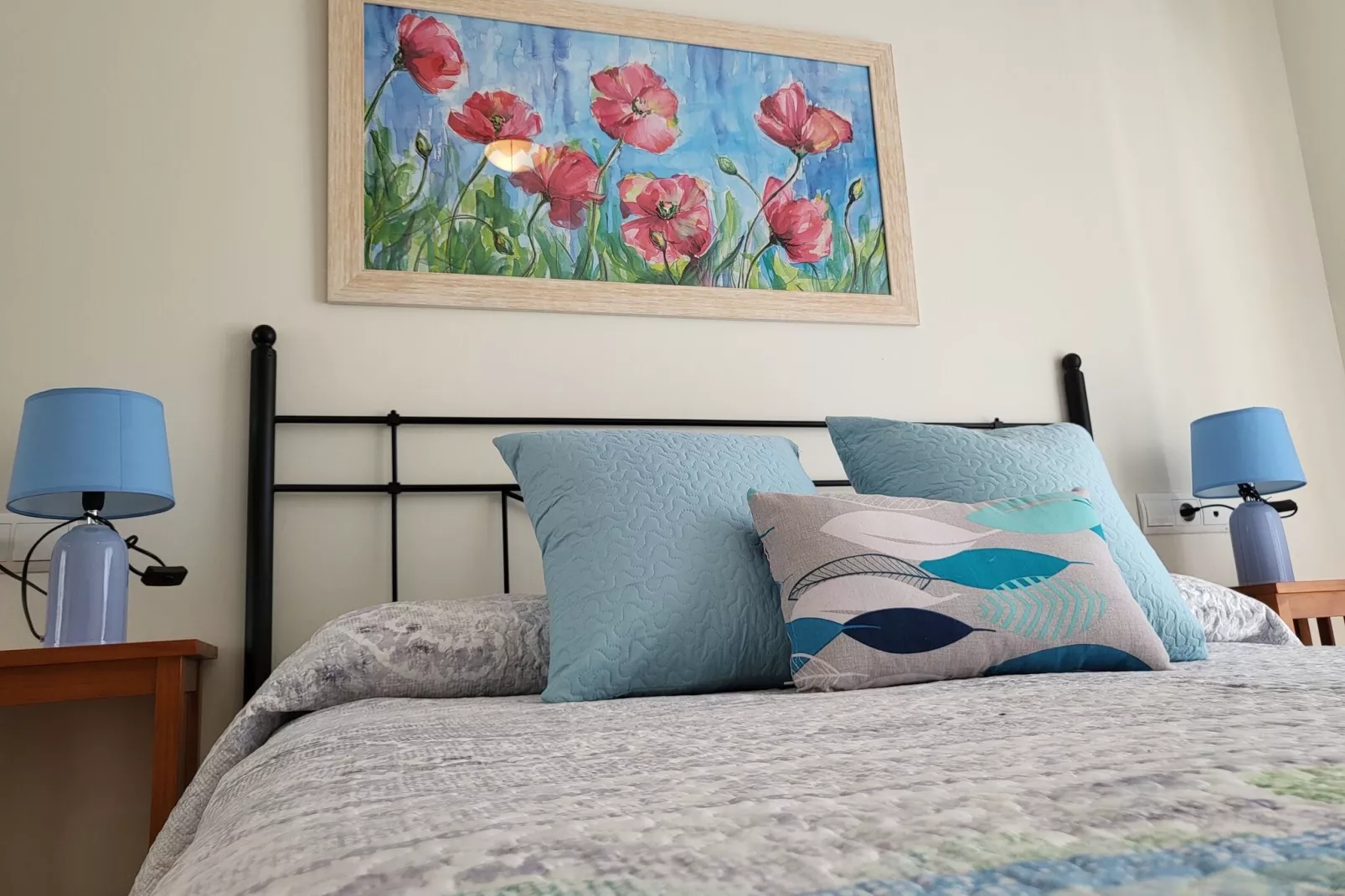 Ático con piscina privada-Bedroom