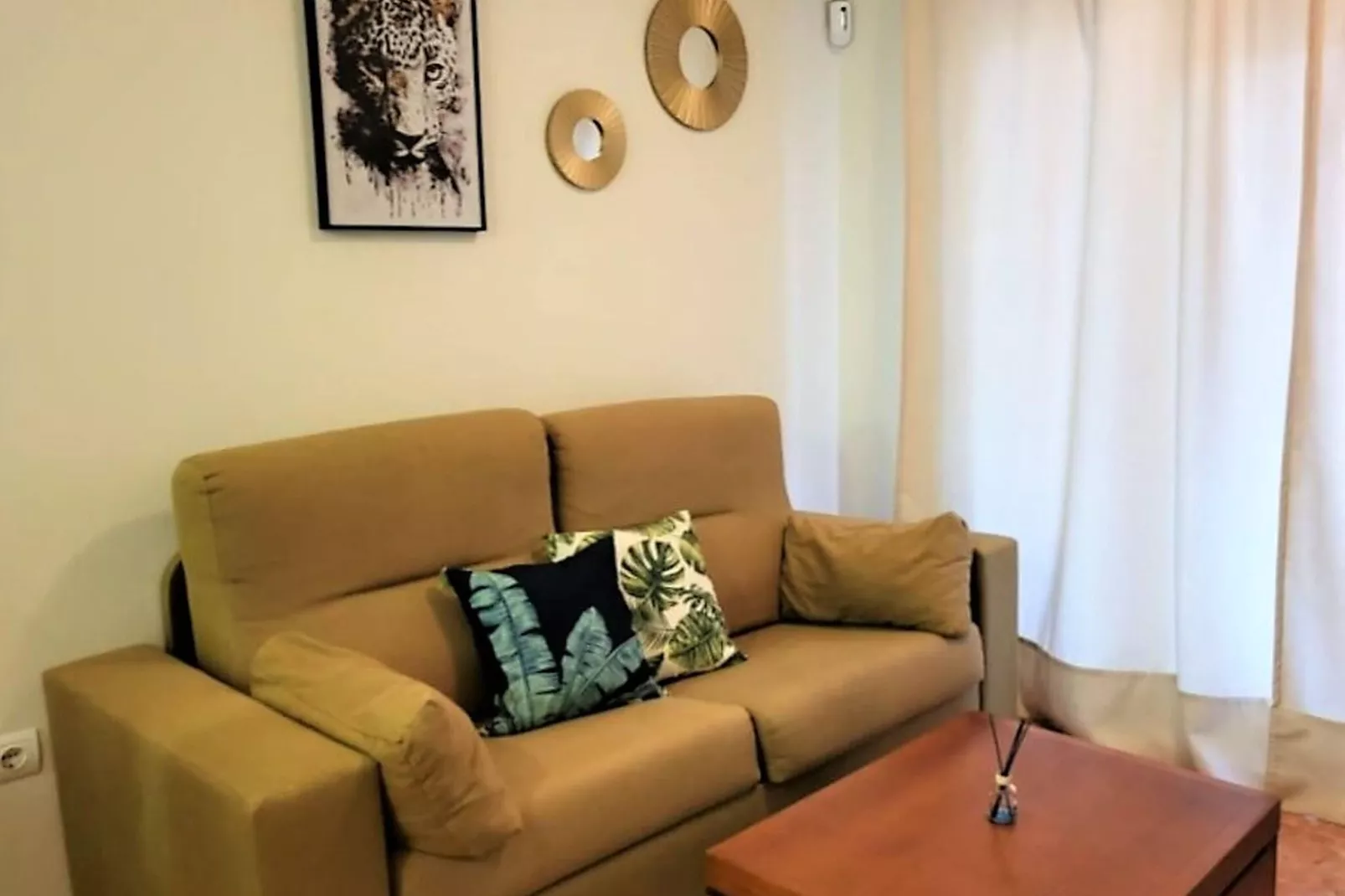Apartamento 1º con terraza-Living room