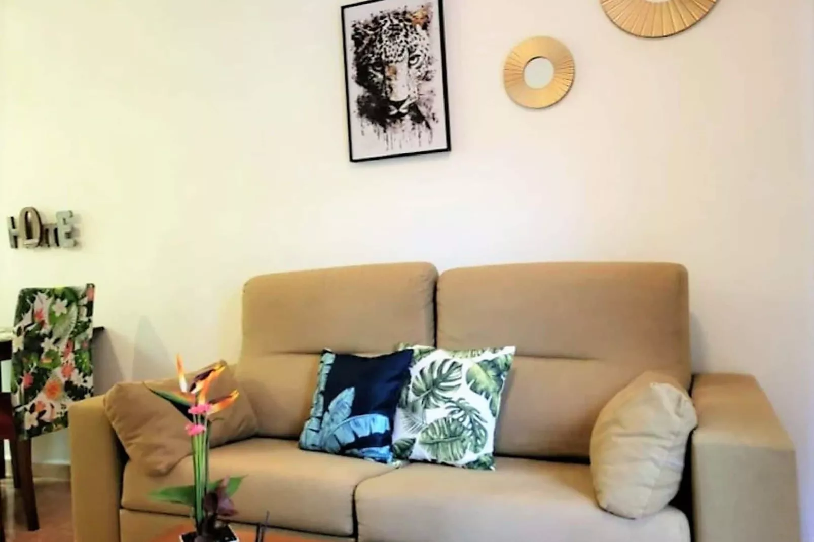 Apartamento 1º con terraza-Living room