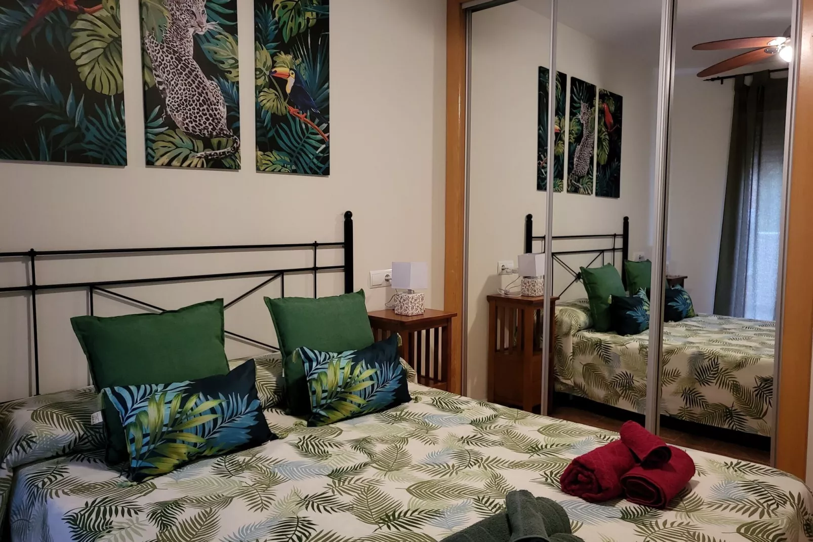 Apartamento 1º con terraza-Bedroom