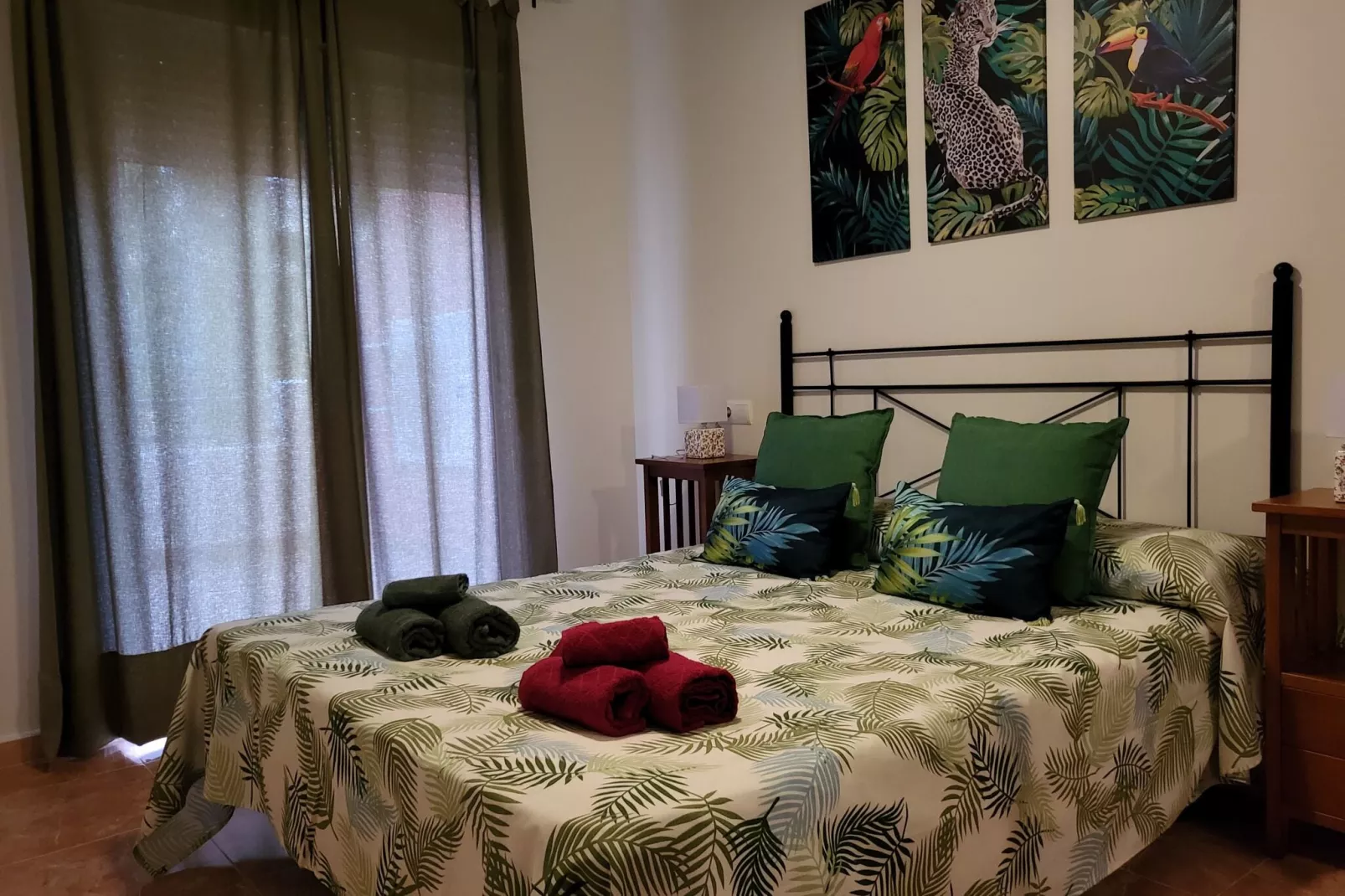 Apartamento 1º con terraza-Bedroom