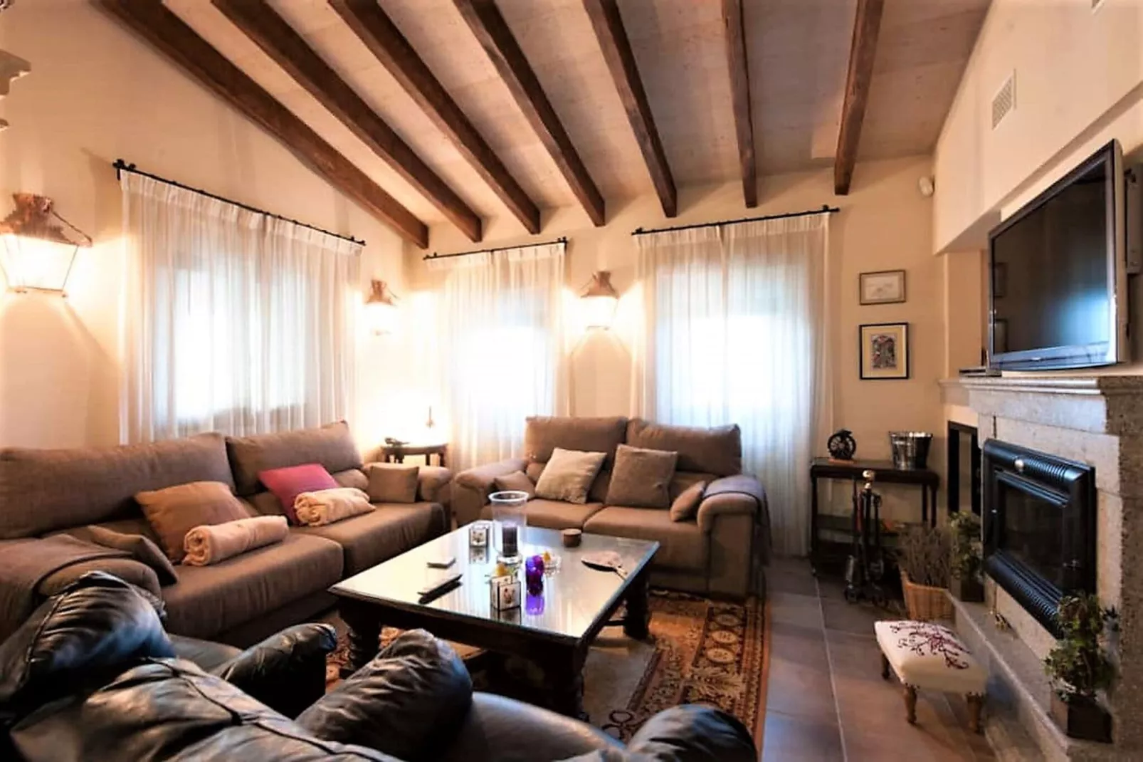 Can Corem de Son Moix-Living room
