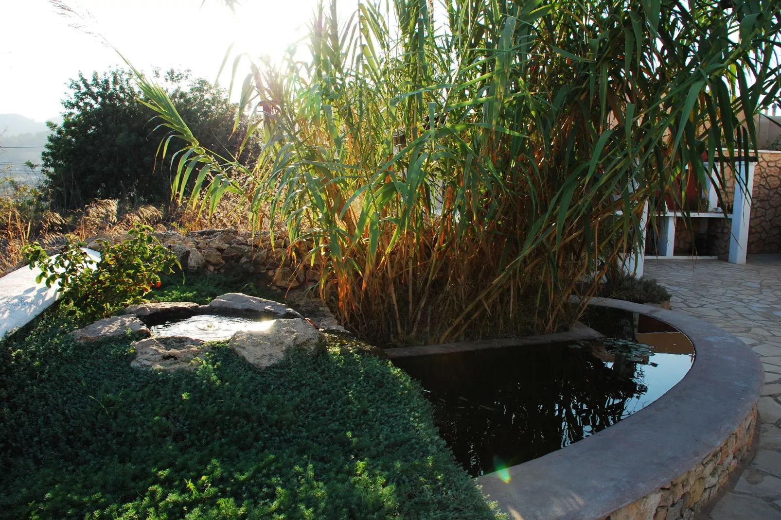 El Palau-Gardens summer