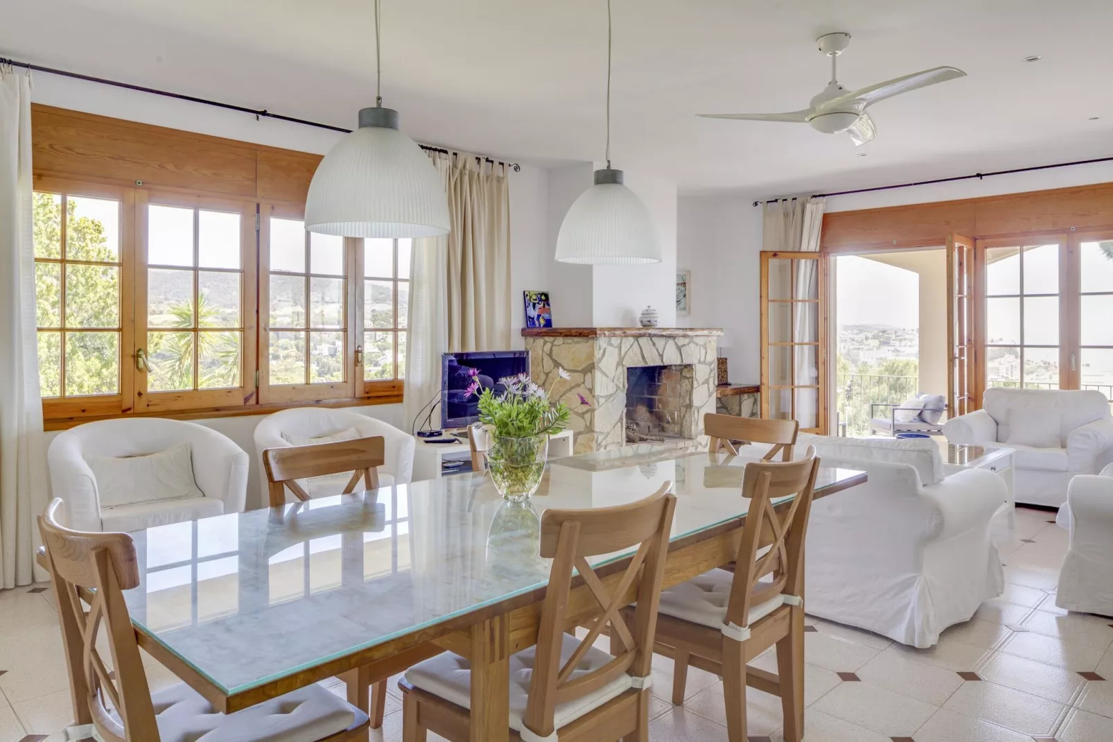 Villa Portinyol-Living room