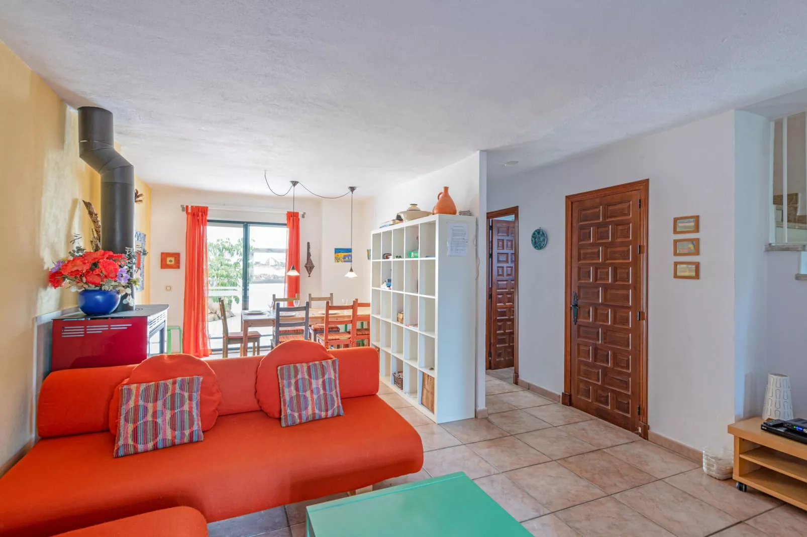 La Casa Azúl-Wohnzimmer