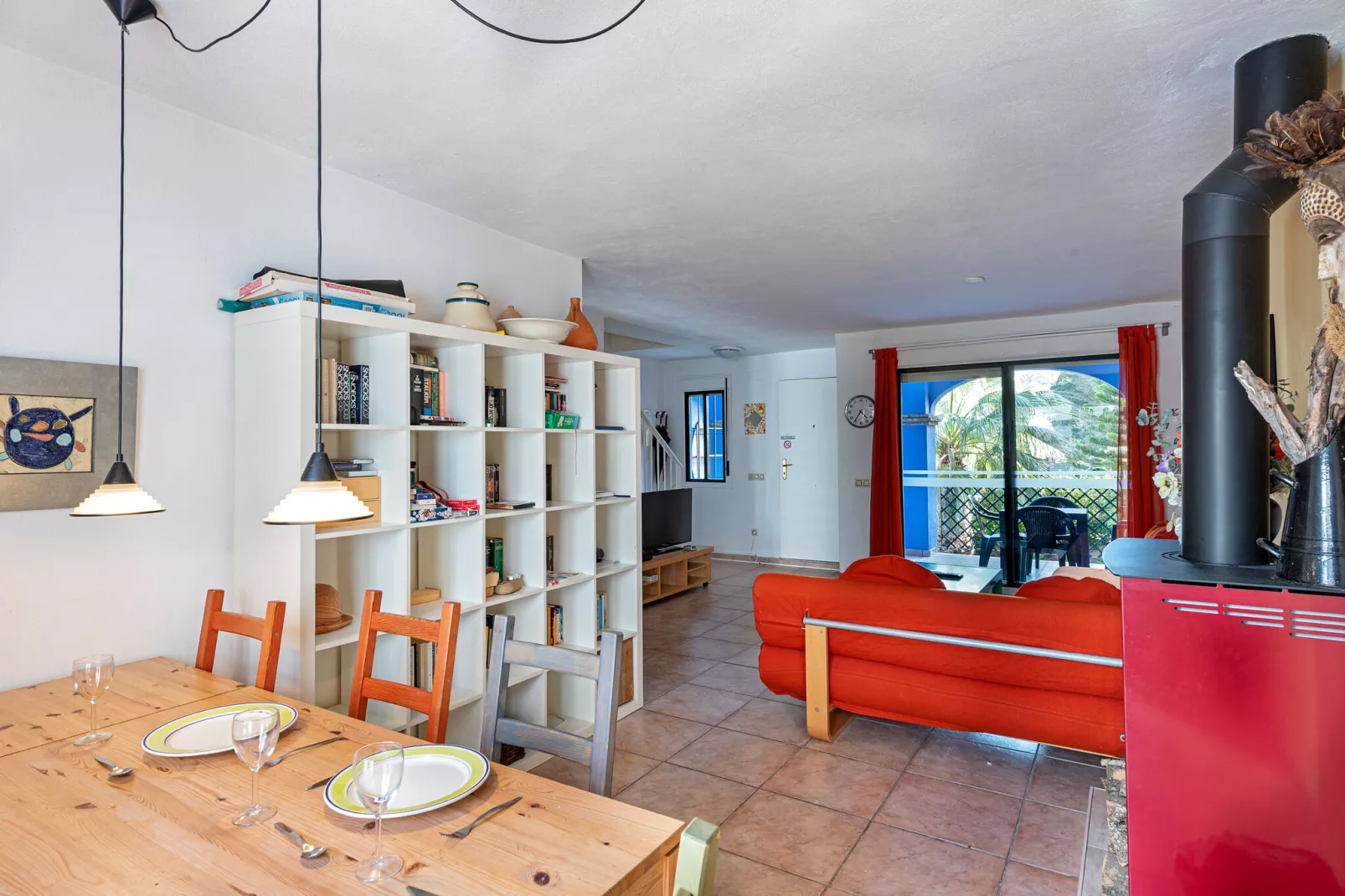 La Casa Azúl-Esszimmer