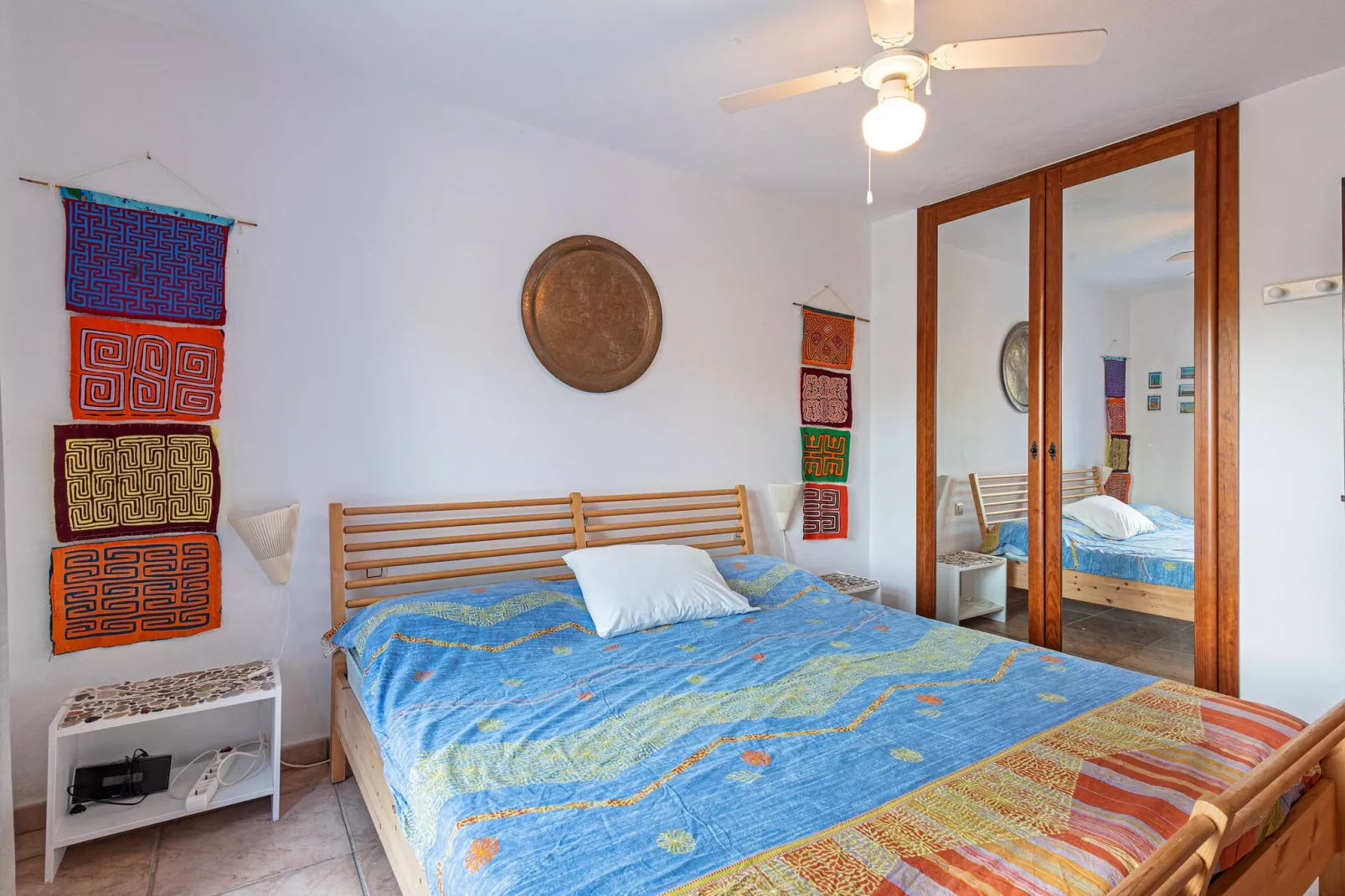 La Casa Azúl-Schlafzimmer