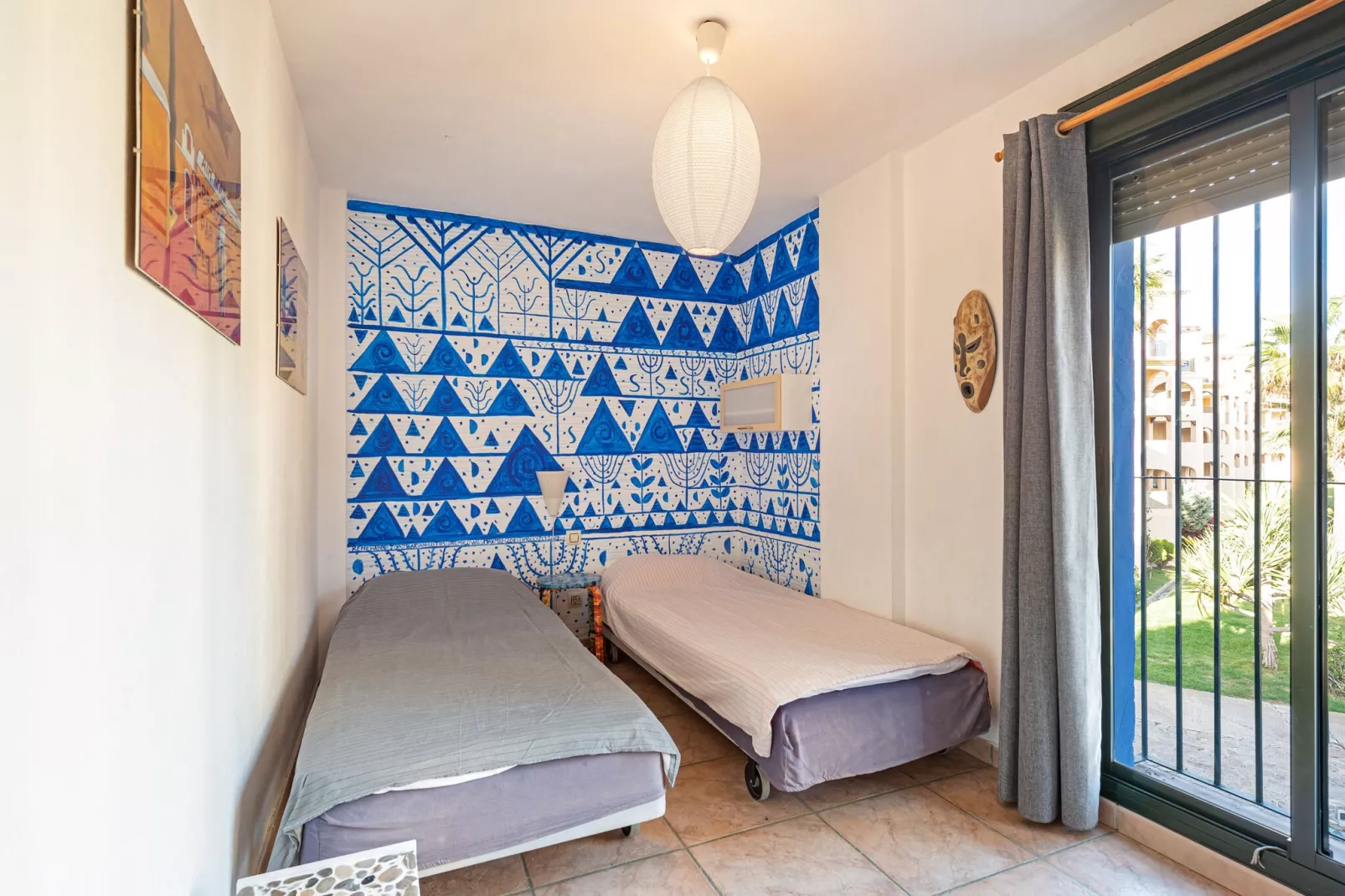 La Casa Azúl-Schlafzimmer