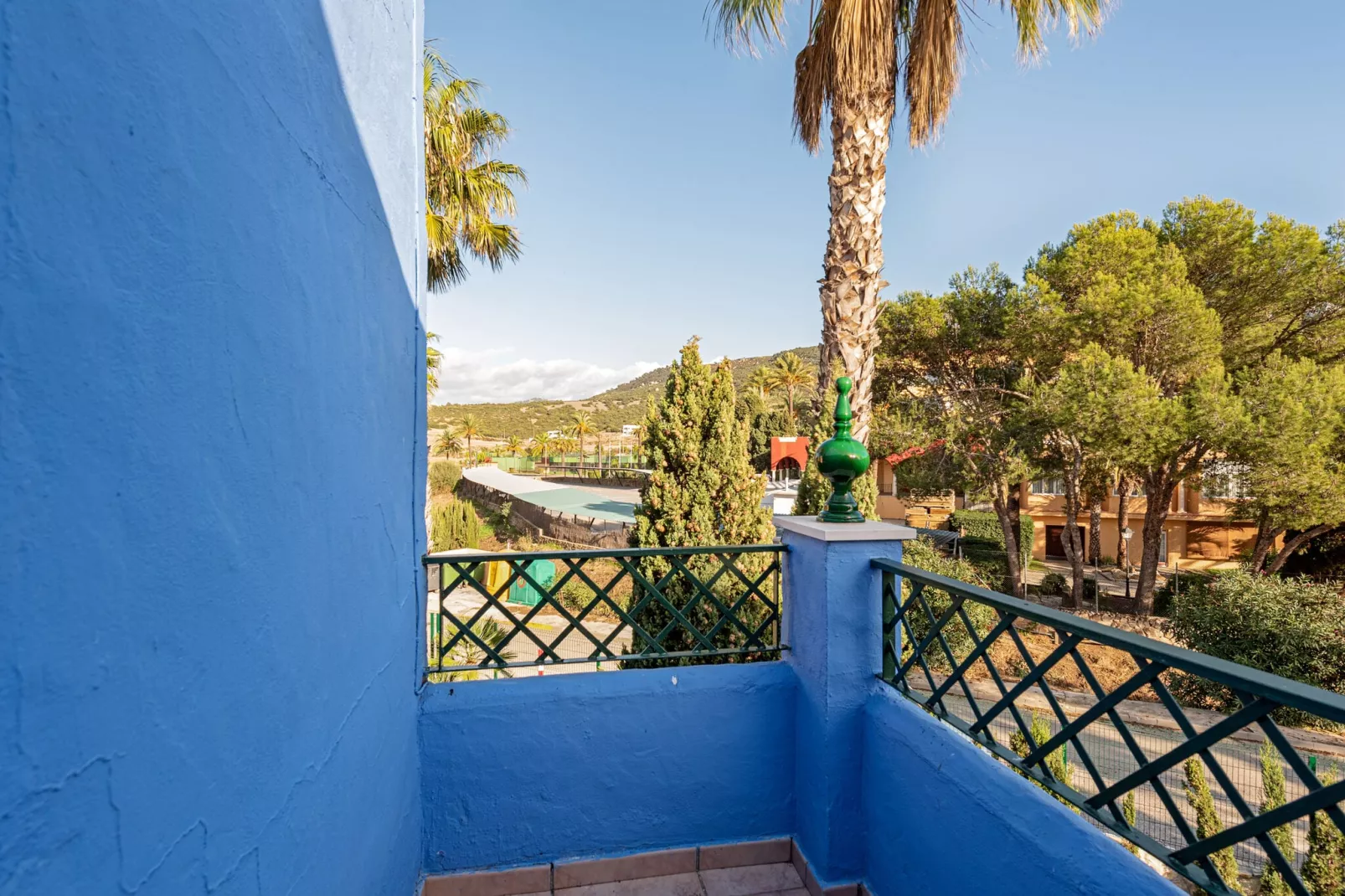 La Casa Azúl-Aussicht Sommer