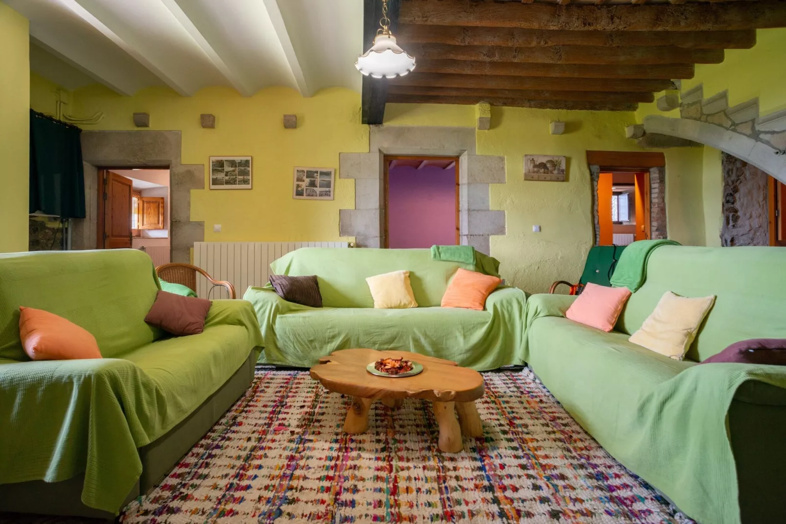 Can Guinau-Living room
