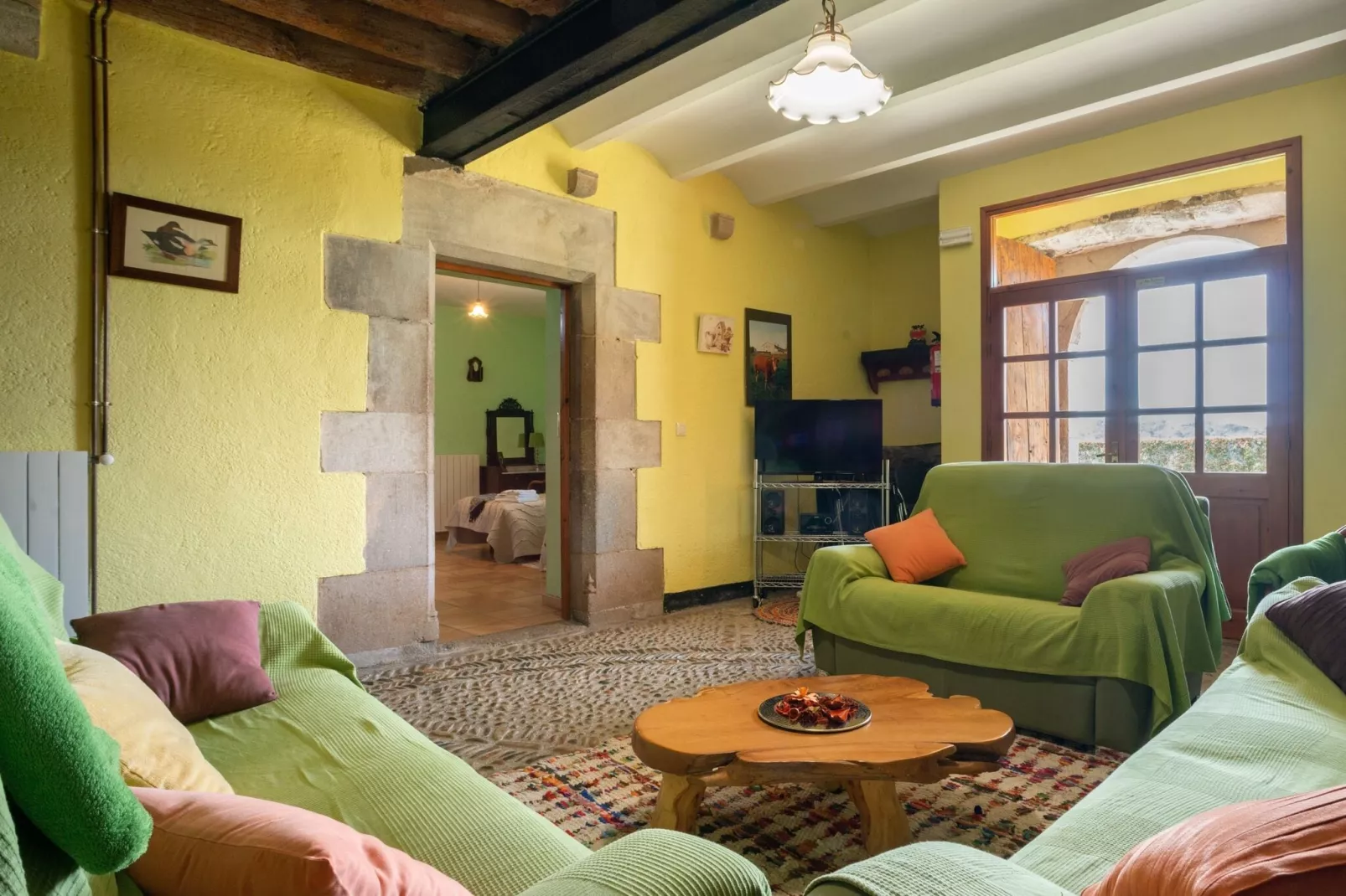 Can Guinau-Living room