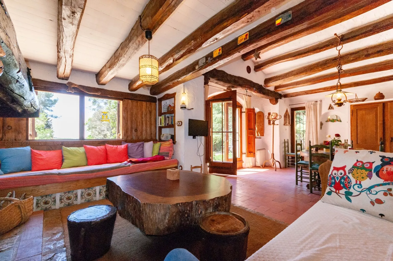 Can Vives-Living room