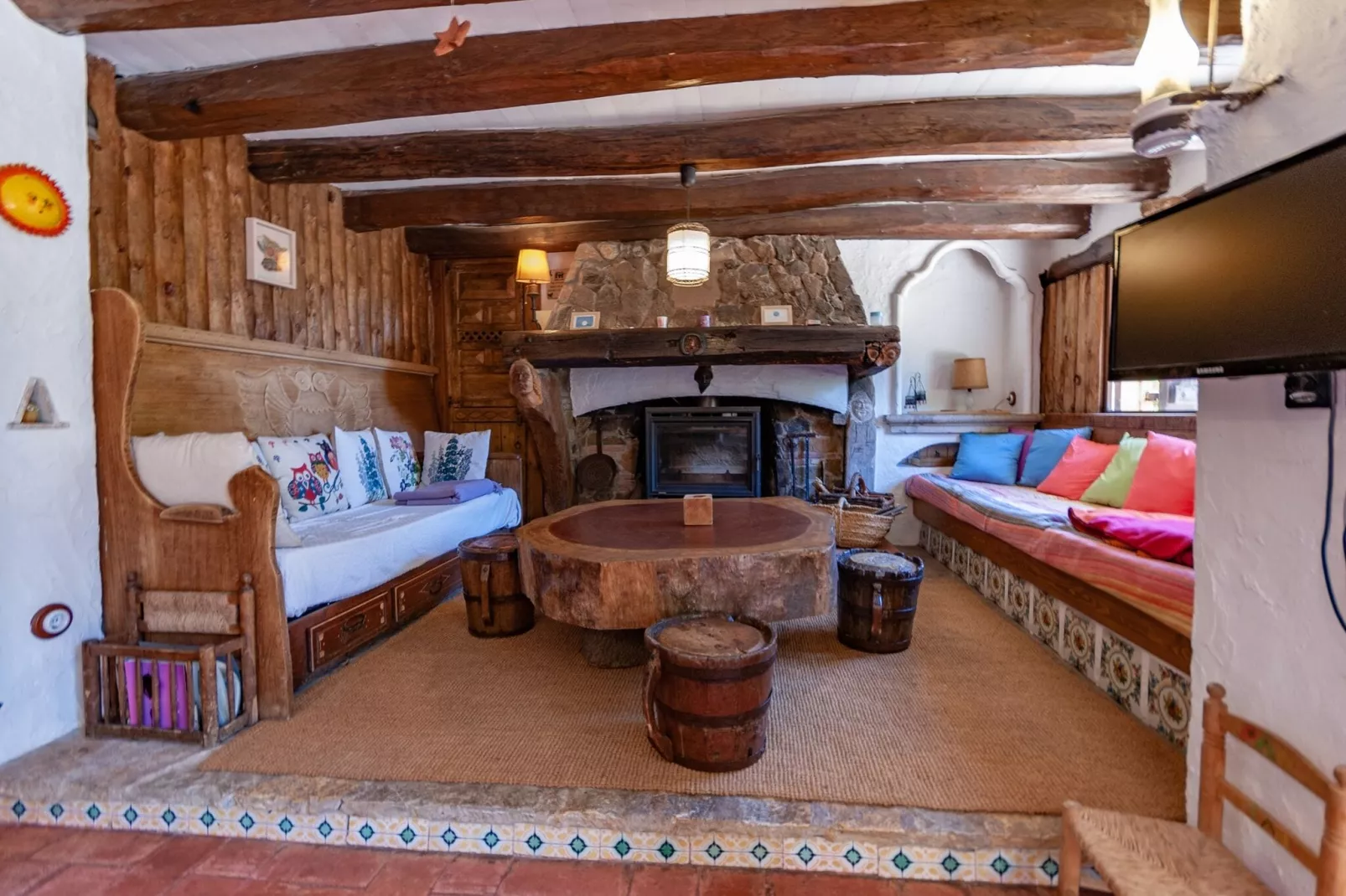 Can Vives-Living room