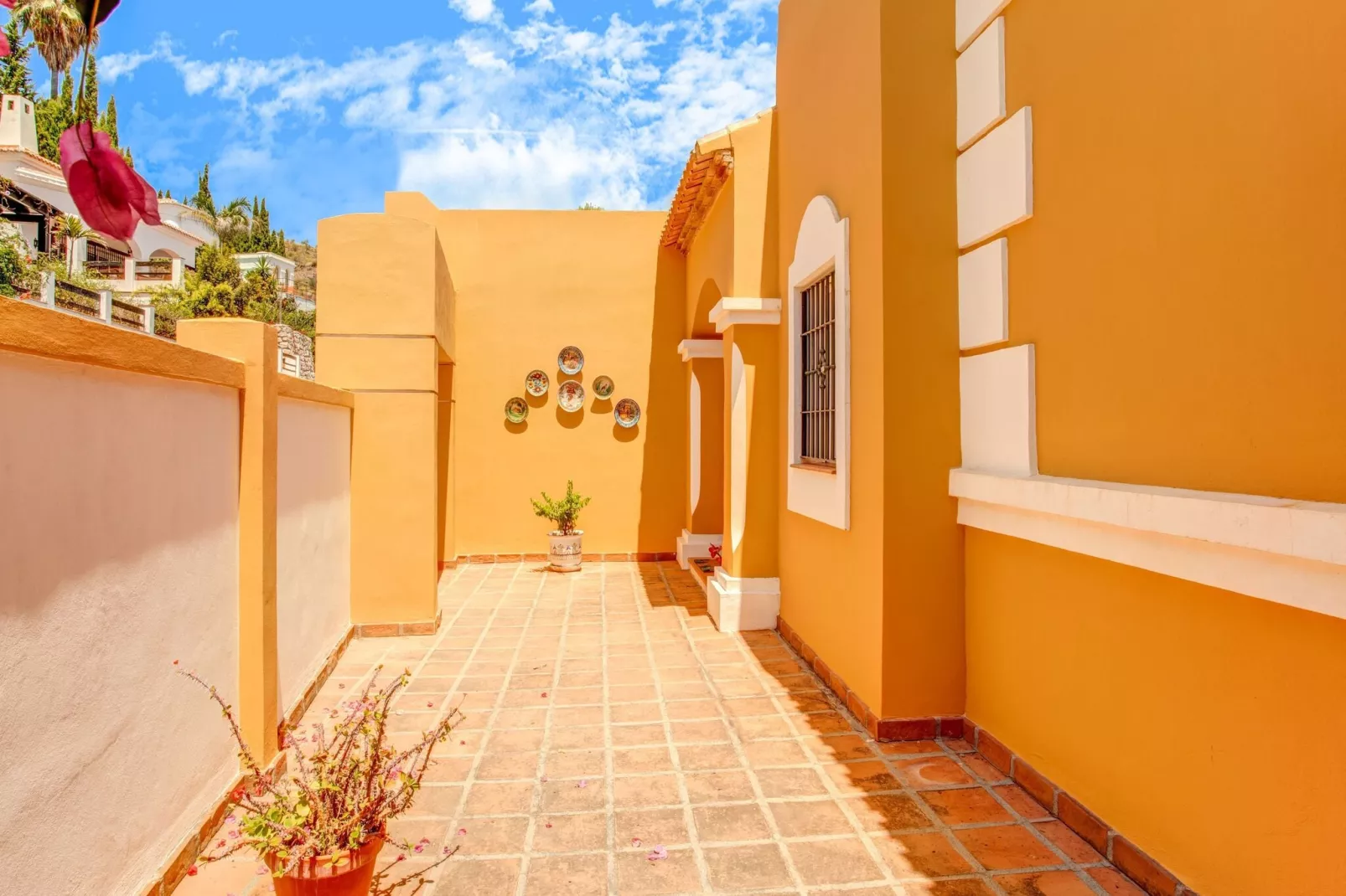 Casa Amarilla Blanca-Empfangshalle