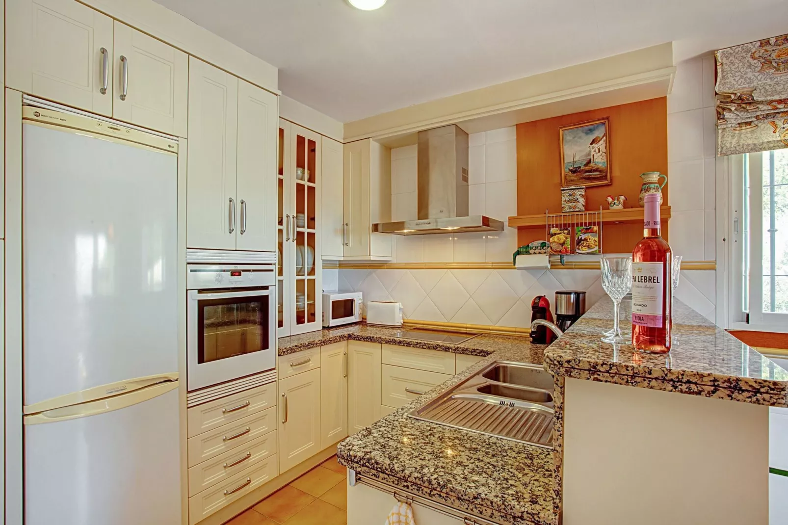 Casa Amarilla Blanca-Küche