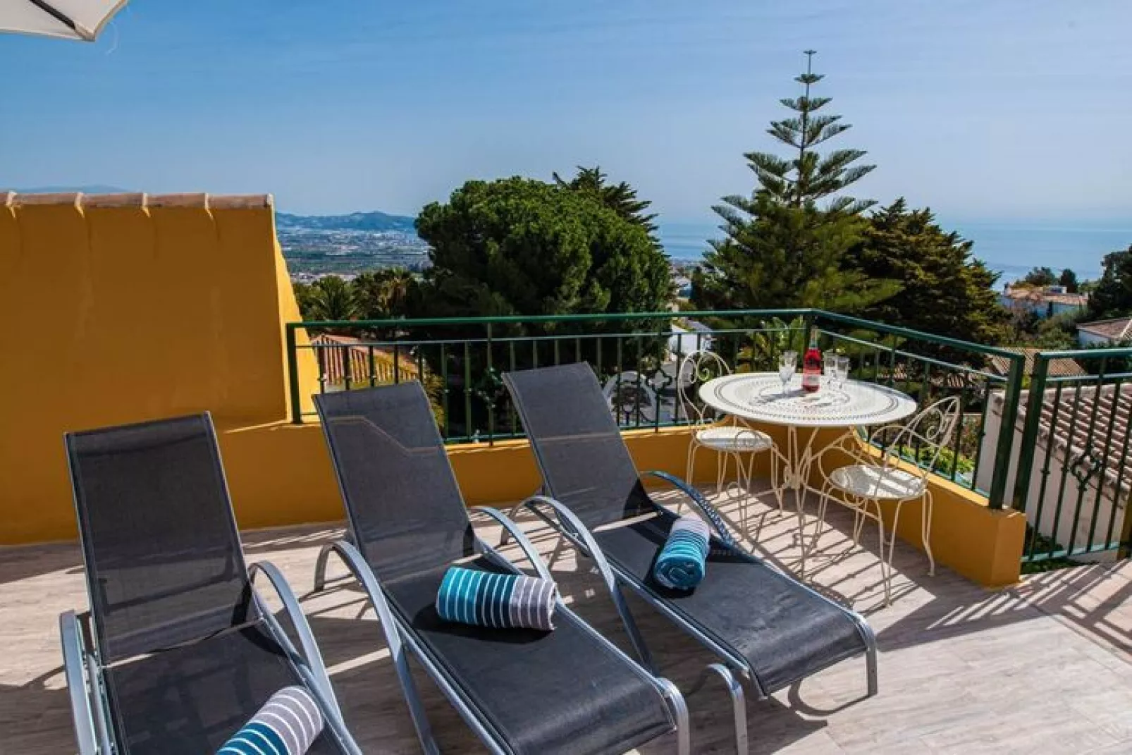 Casa Amarilla Blanca-Terrassenbalkon