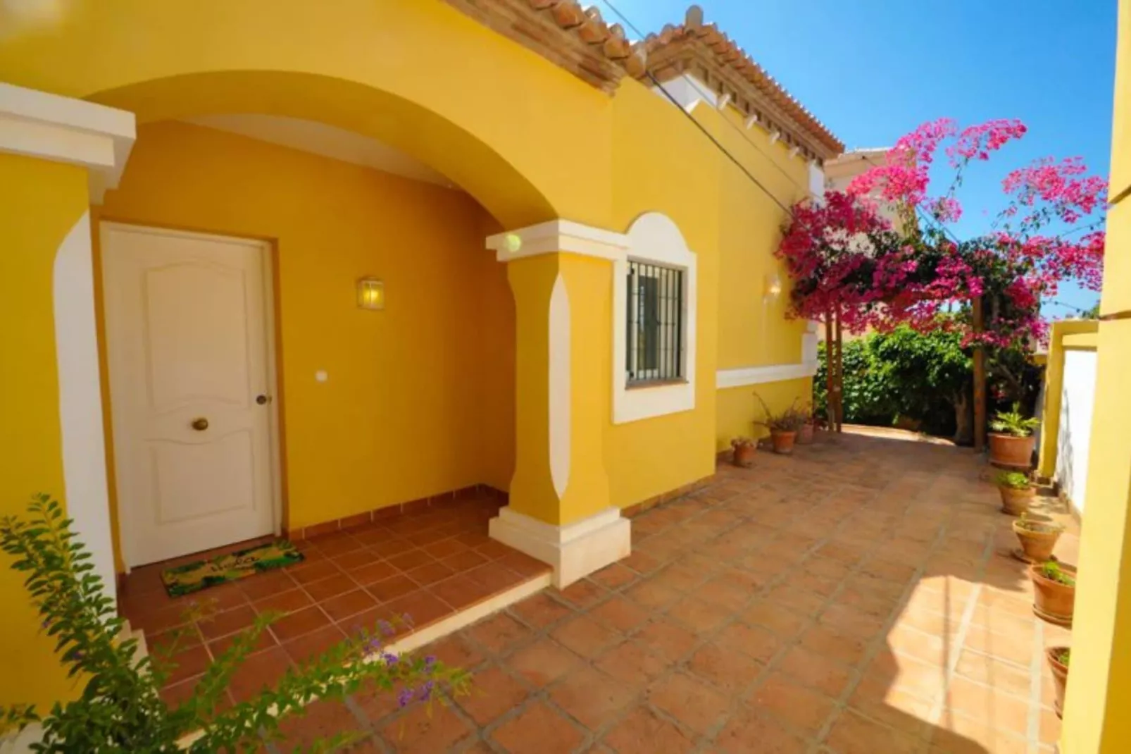 Casa Amarilla Blanca-Außenbereich Sommer