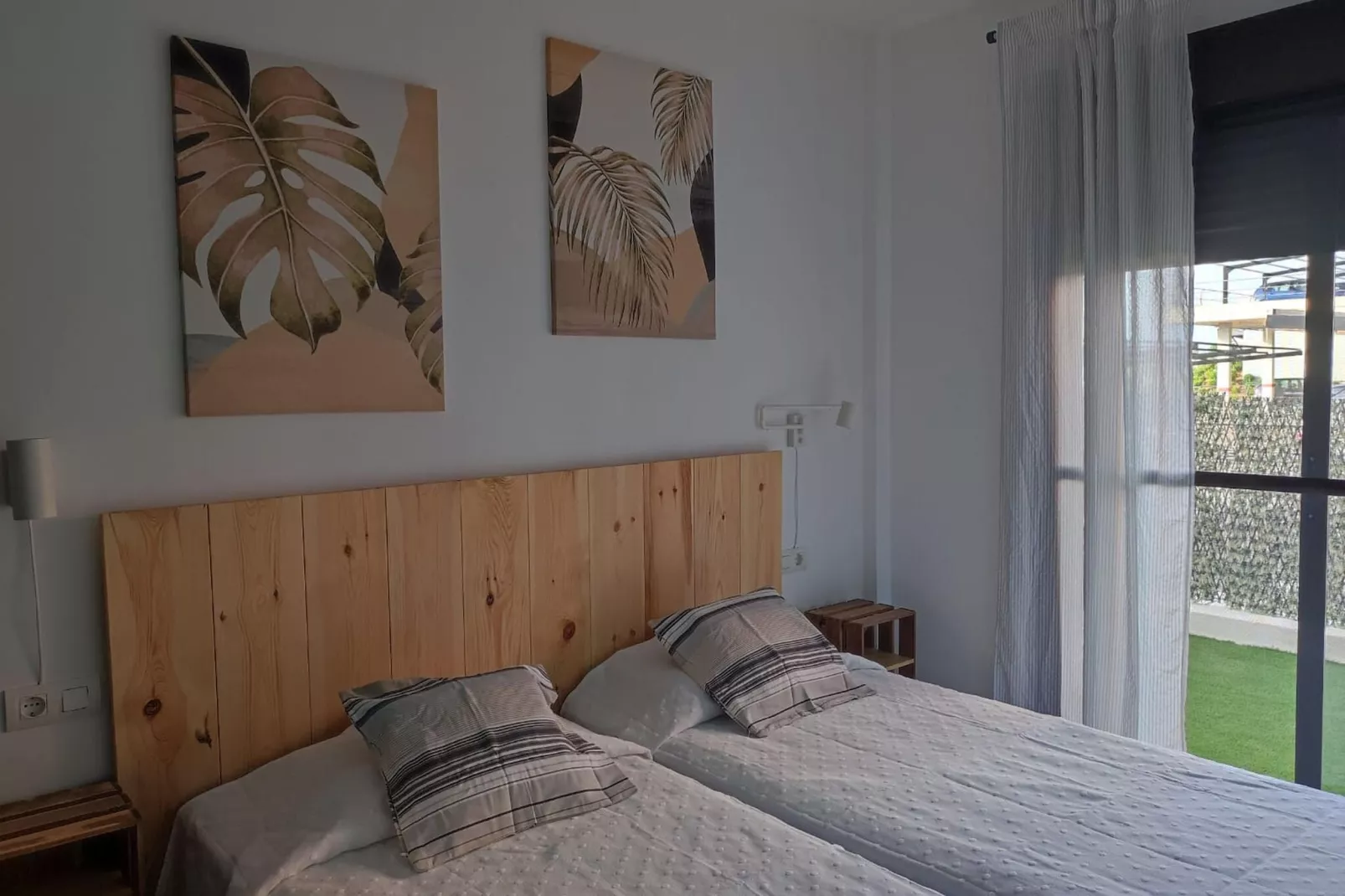 Charming corner Sea and Sun-Bedroom