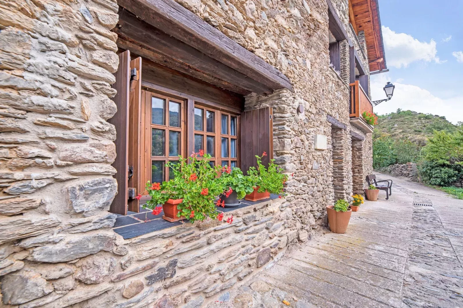 Cobert d'en Piarró-Terrassenbalkon