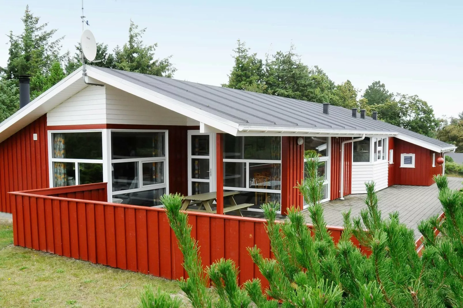 Maison de vacances pour 7 a Henne-By Traum