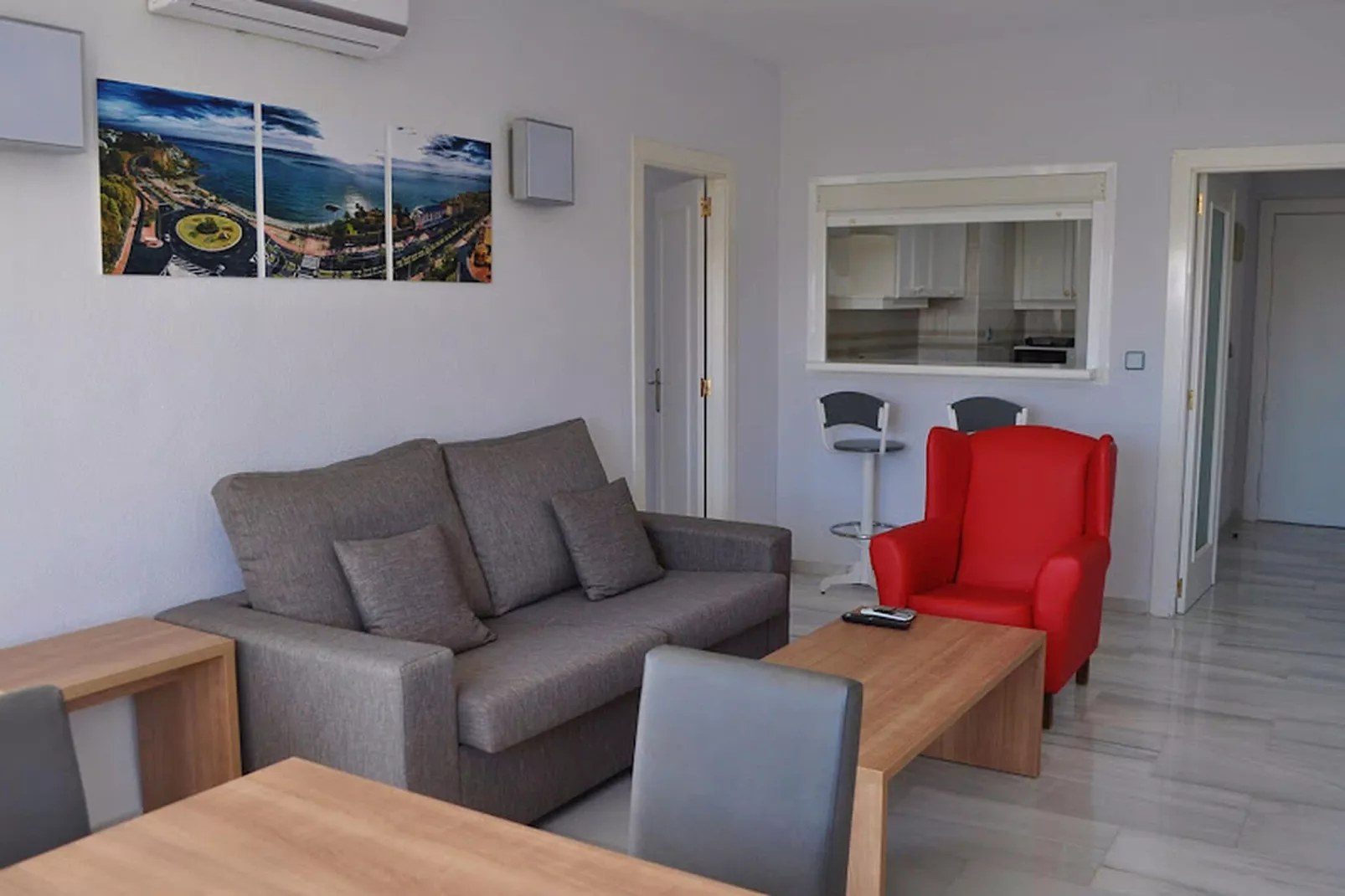 Apto 2dormitorios 6pax-Living room
