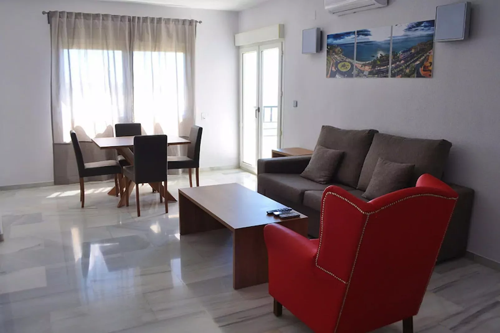 Apto 2dormitorios 6pax-Living room
