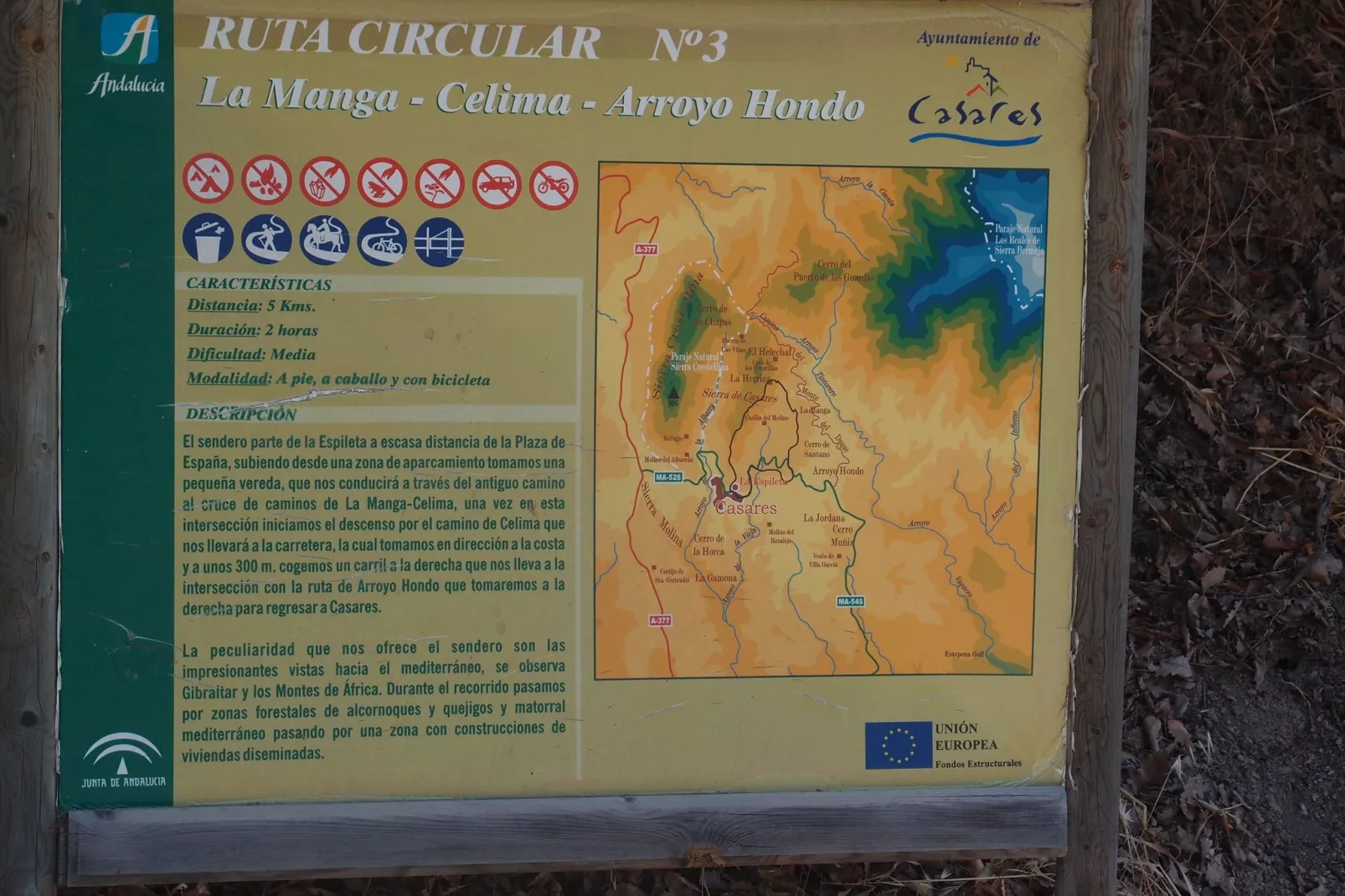 Las Cerezas-Areas summer 5km