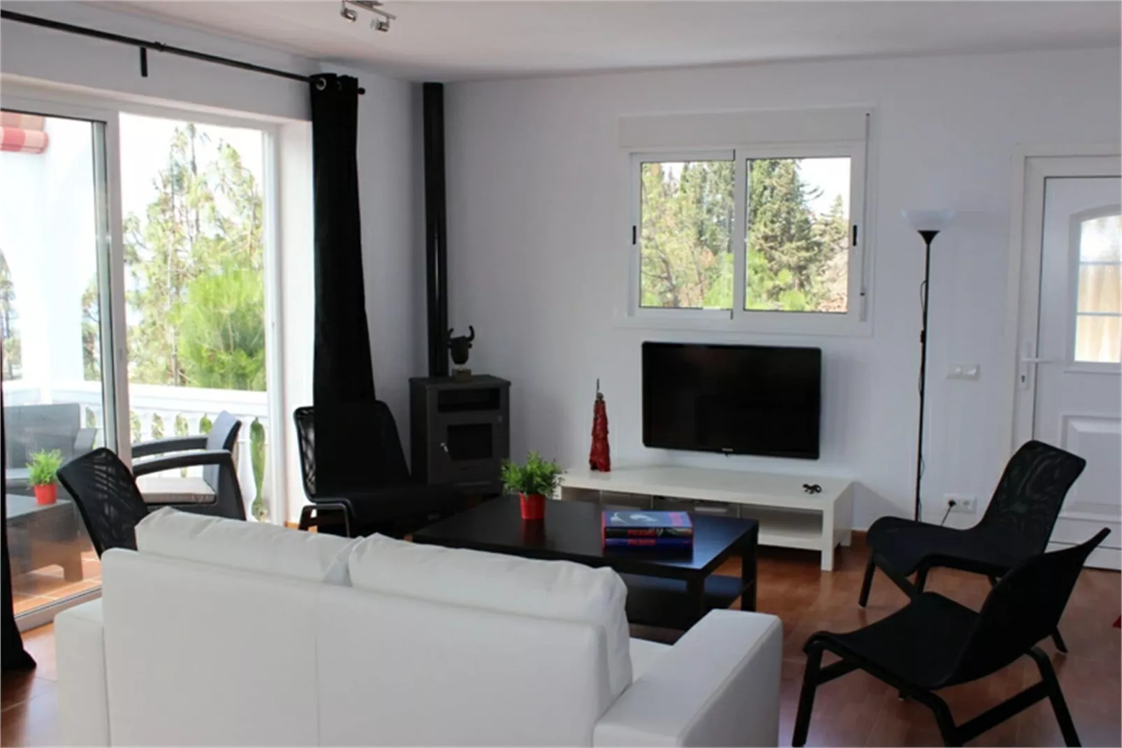 Villa Chascona-Living room