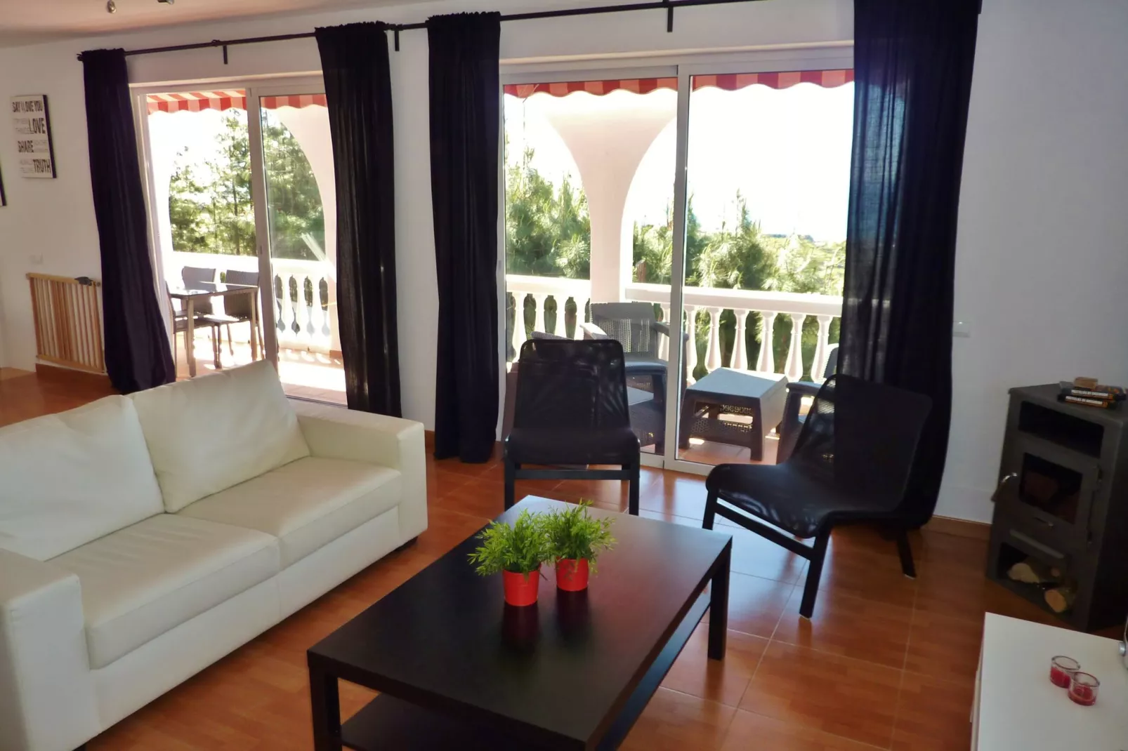 Villa Chascona-Living room