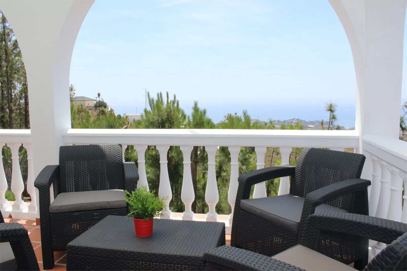 Villa Chascona-Terrace balcony