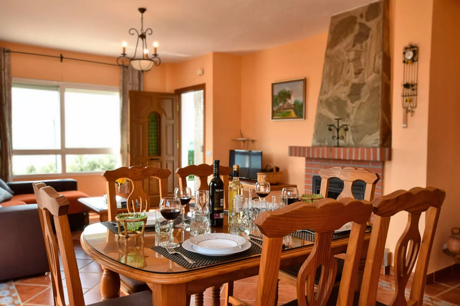 Cortijo Albaricoque-Dining room