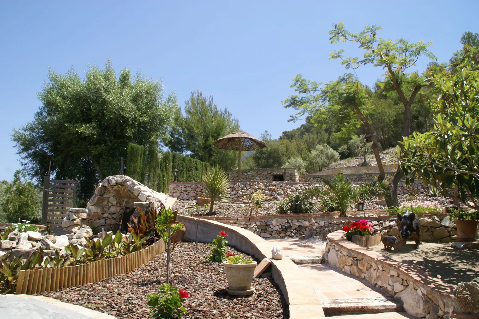Cortijo Ricardo-Gardens summer