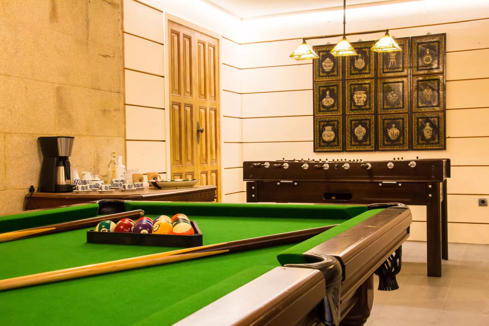 Villa Montalvo-Recreation room