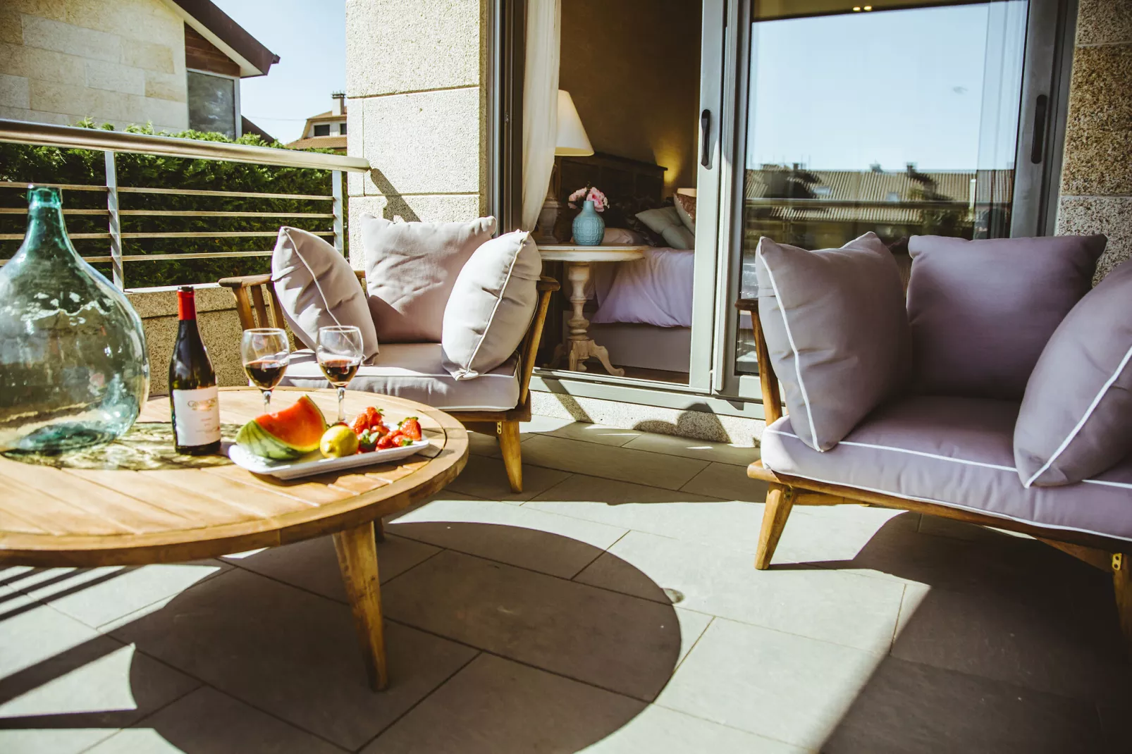 Villa Montalvo-Terrace balcony