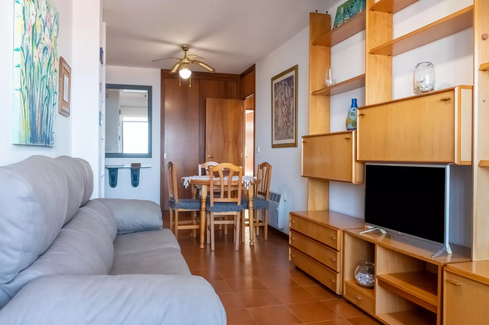 Apartamento Lugar Major Playa-Living room