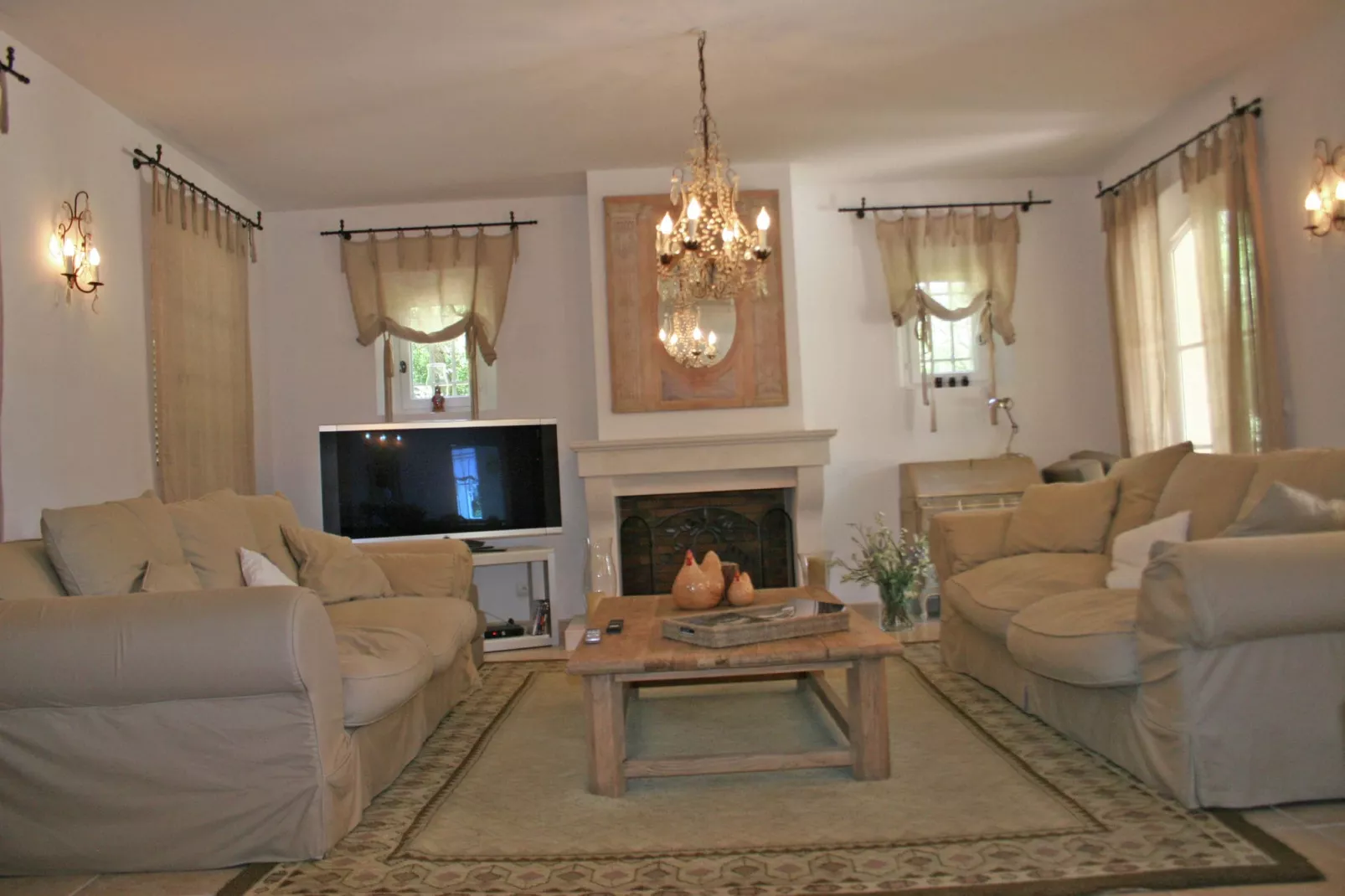 Villa Castellane version 8 pers-Living room