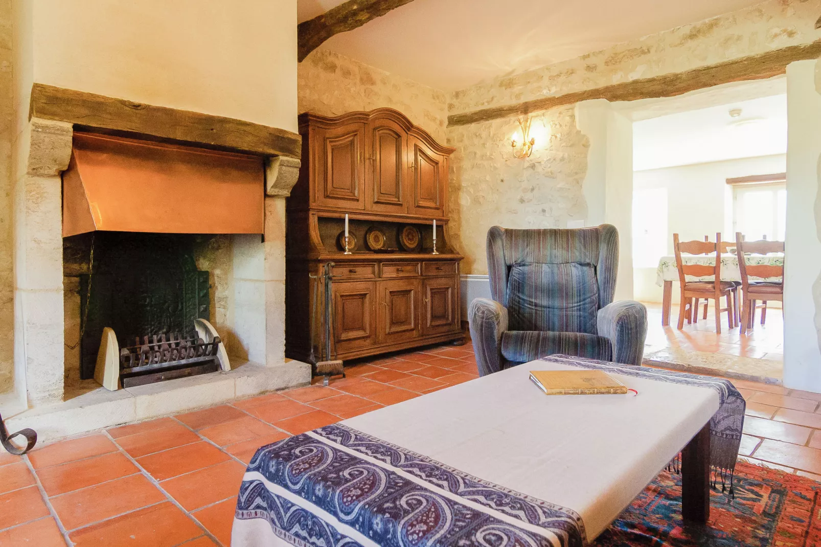Maison Lamothe-Living room