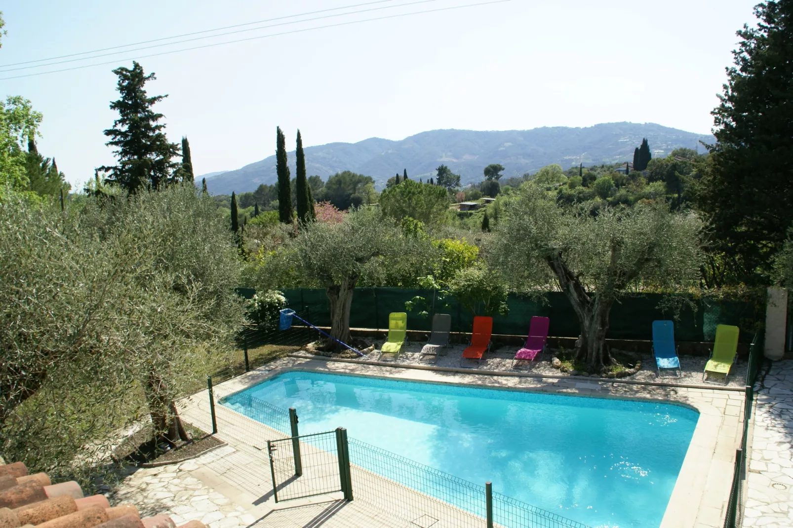 Maison de Campagne Mouans Sartoux-Aussicht Sommer
