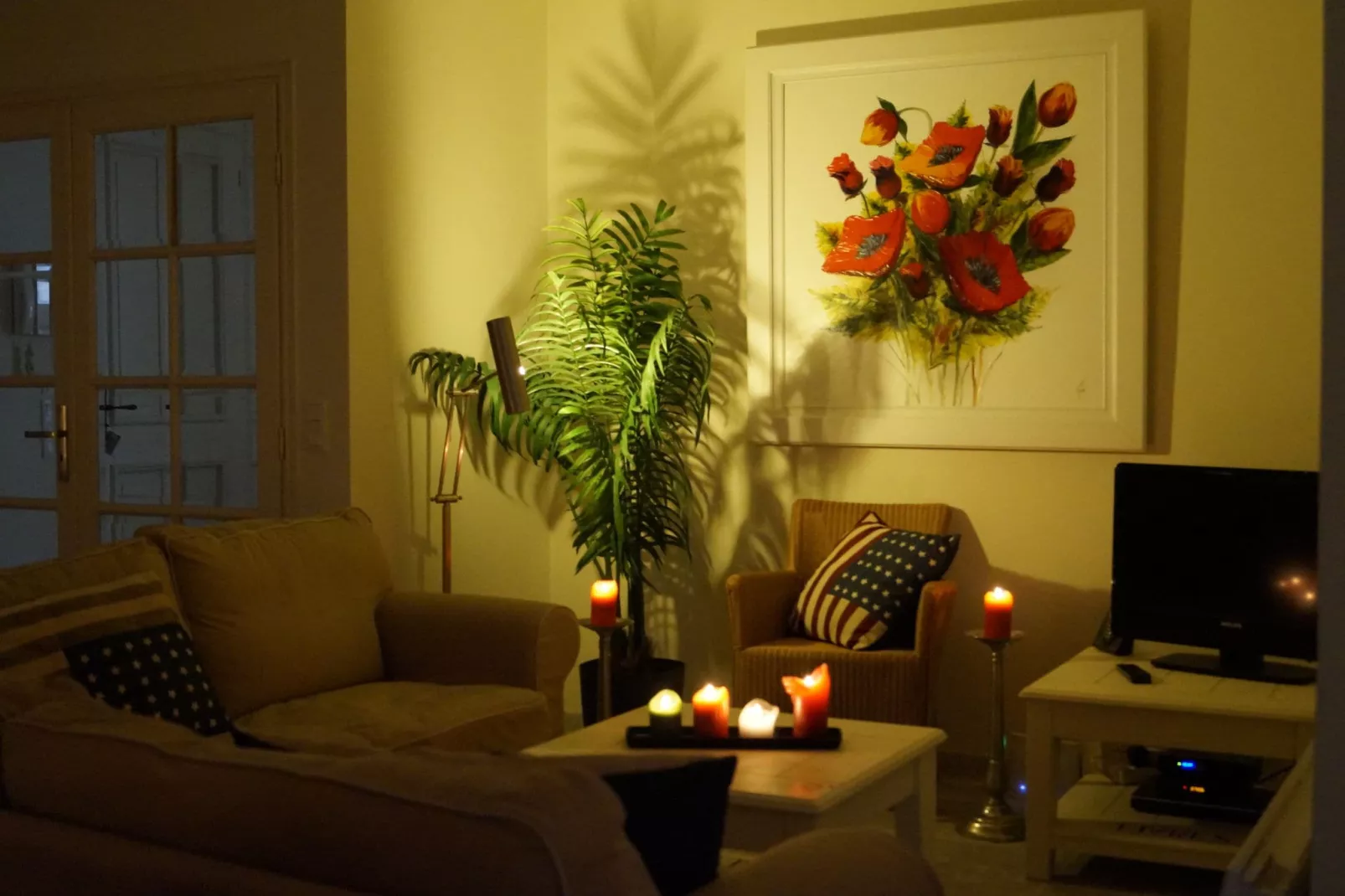 Villa Convivium Anthéor-Living room