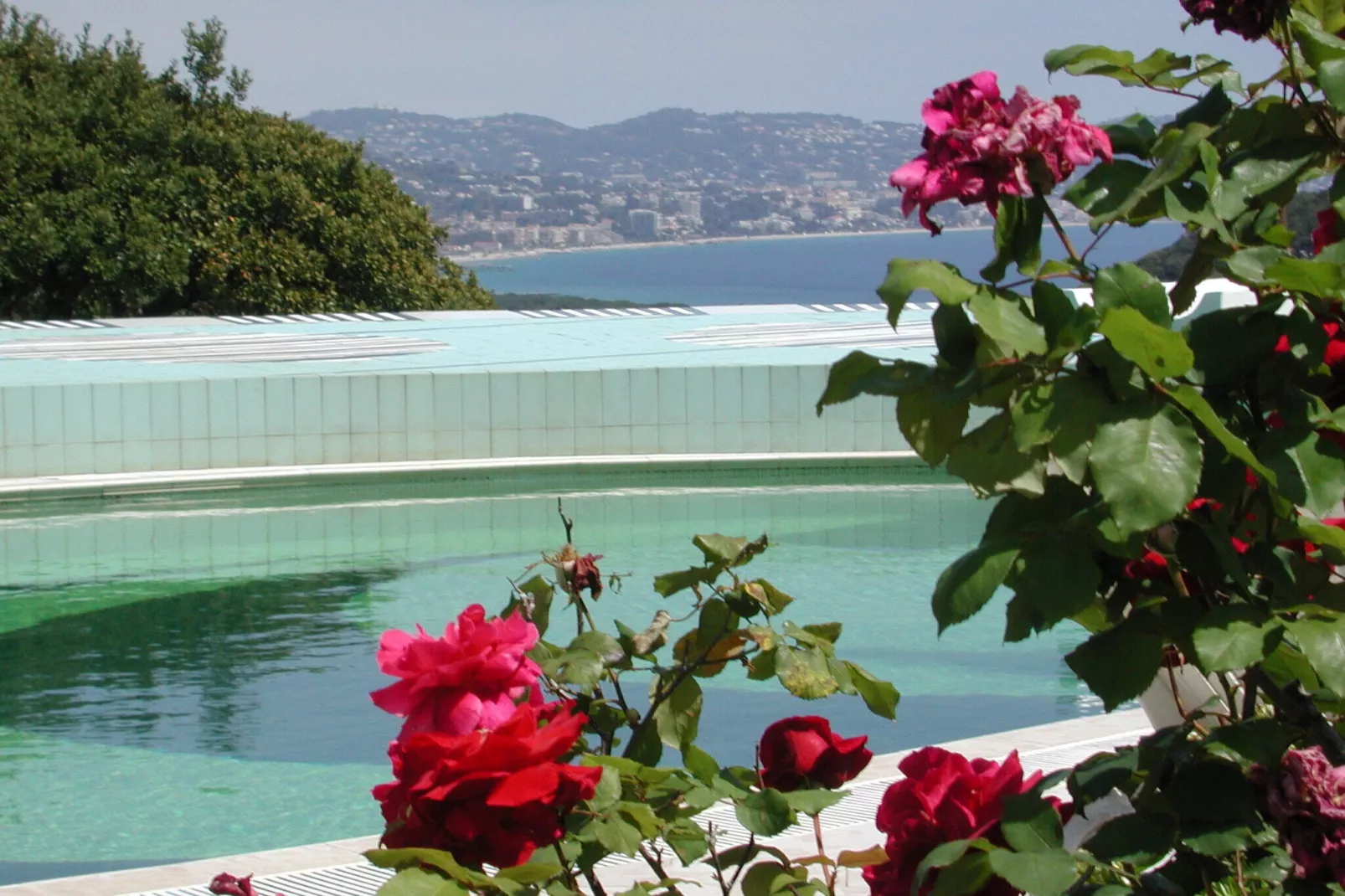 Villa Mandelieu la Napoule-Aussicht Sommer
